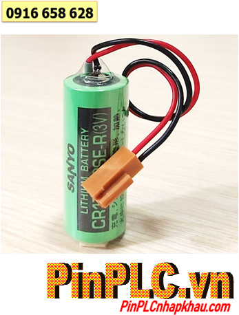 Sanyo CR17450SE-R; Pin Sanyo CR17450SE-R lithium 3v 2200mAh _Xuất xứ NHẬT 